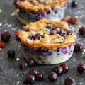 Minis clafoutis aux myrtilles 