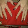 Nail art motif "Rose"