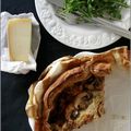 QUICHE A L'OSSAU-IRATY & CHAMPIGNONS 