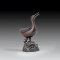 A duck-shaped bronze censer, Ming dynasty (1368-1644), 17th century