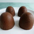 rochers chocolat diététiques au konjac et aux billettes épeautre son d'avoine (sans sucre ni beurre)