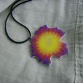 pendentif feuille