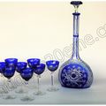 Carafe Baccarat Tsar Mandarin + verres