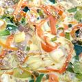 FLAN DE LÉGUMES AU CURRY