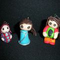 Petite famille en fimo