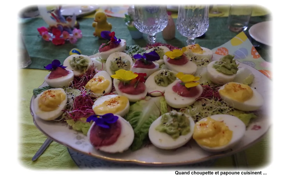 TRIO D'OEUFS MIMOSA