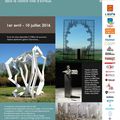 La Galerie le Hangar et Julie Borel organise un parcours de sculptures dans la ville d'Evreux au Printemps 2016