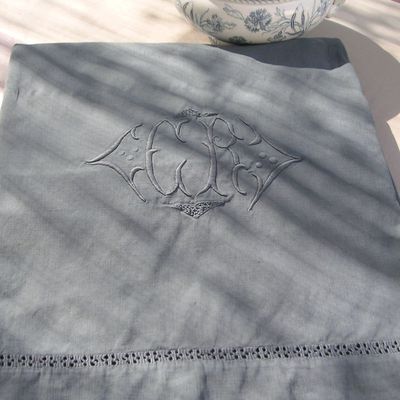 Premier essai de teinture.