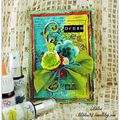 Carte "Dream" - Encre Art's Bio - DT La Malle Aux Fleurs