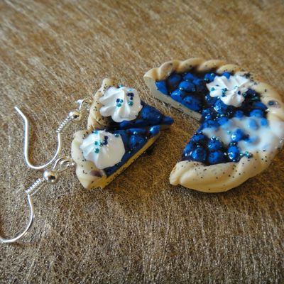 tarte aux mirtilles (fait par dodo fimo)