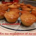 Muffin au massepain et au citron