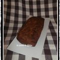 Cake au chocolat, betterave chiogga et chocolat blanc