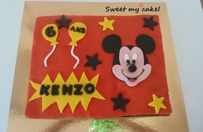 Après Scoubidou, c'est Mickey que Kenzo a choisi pour ses 6 ans!!!