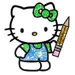 une BD de hello kitty et baby milo !!