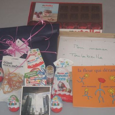 swap printemps citronille que j'ai reçu !