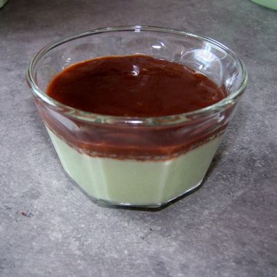 Duo pistache chocolat