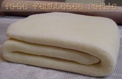 Pâte feuilletée rapide(au cook'in)