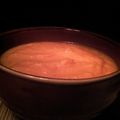 Soupe de carottes curry et lait de coco