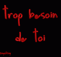 besoin de toi