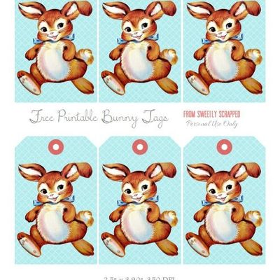 Gifts tag de Pâques ^^