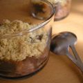 Crumble figues amandes