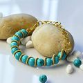 Comment faire un bracelet original de pierre de turquoise