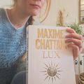 Lux de Maxime Chattam éditions Albin Michel