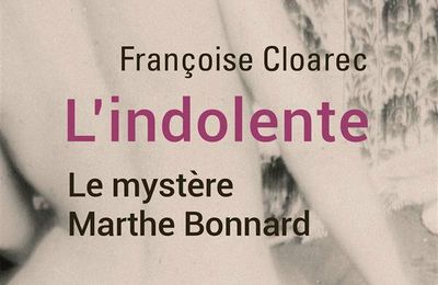 L'indolente, Françoise Cloarec ~ Rentrée littéraire 2016