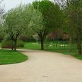 Pluie de printemps et flâneries au Parc du Couloumé