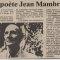 Jean Mambrino (1923 – 2012) : Clairière (65 – 70)