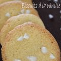 Biscuits à la vanille.