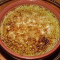 Crème brulée à la pistache