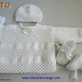 Tuto, explications, layette tricot laine bb, tricot bebe