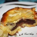 Tarte poires amandes chocolat