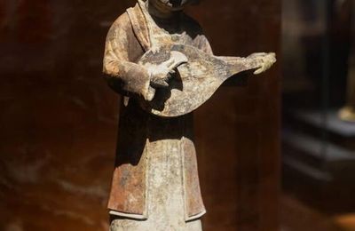 Terracotta Female Musicians, Five Dynasties and Ten Kingdoms period (907-960)