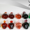 Lustres à pampilles en fruits de verre artisanal de Murano