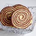 Sablé spirale vanille et confiture de lait cacao et noisette Raffolé