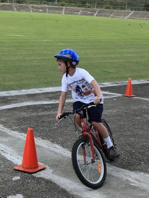 Léopold a vélo