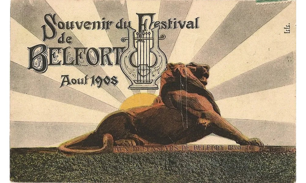 Concours musical des 15 & 16 août 1908 à Belfort, le Sommaire