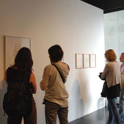 Photographies de l'exposition ECHO II à Bordeaux 3, vernissage