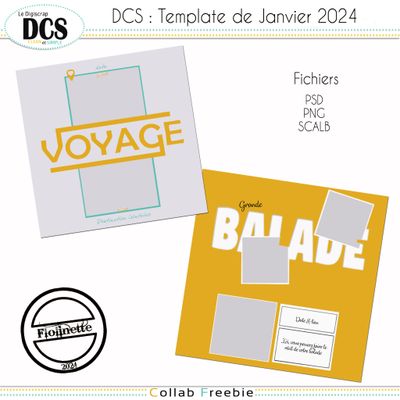 DCS Templates de janvier