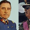 Franco et Pinochet, deux dictateurs de sinistre réputation