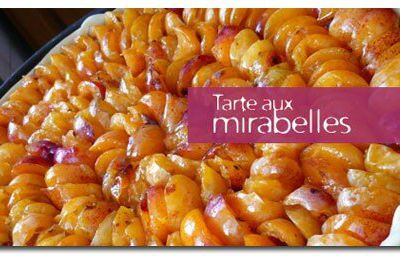 Tarte à la mirabelle