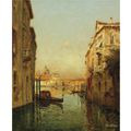 Marc Aldine (1870-1956) The Giudecca Canal, Venice