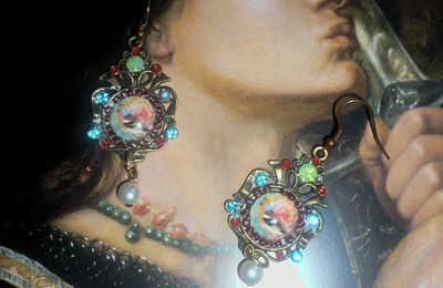 Boucles d'oreilles la volière de Blanche