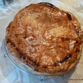 GALETTE DES ROIS À LA CRÈME DE VIOLETTE