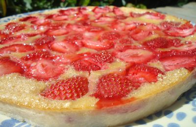 Clafoutis aux fraises