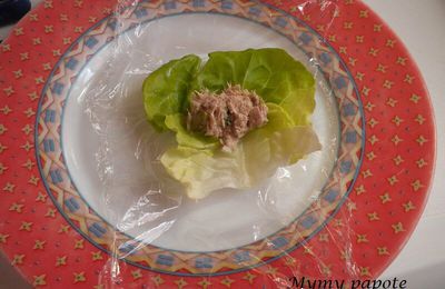 Bouchées de salade au thon