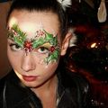 Christmas face-painting !