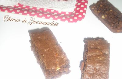 Brownie cacahuète & café